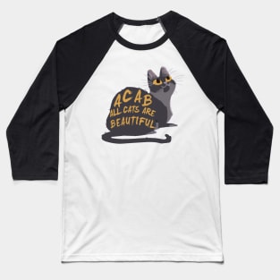 acab all cats are beautiful Baseball T-Shirt